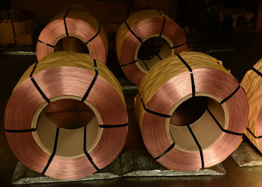 China Fio de aço da mola suave revestida de cobre para o assentamento e o diâmetro 1.80MM - 4.50MM de Beding fornecedor